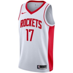 Dres Houston Rockets Dennis Schroder 17 Nike 2022-23 Association Edition Bijela Swingman